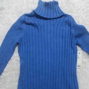 APT 9 Women’s Sky Blue Rib Turtleneck Size Small New With Tags
